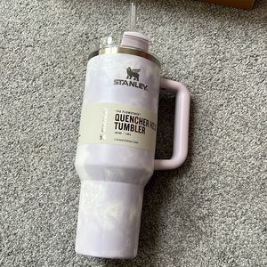 Stanley 40 oz purple tie dye tumbler